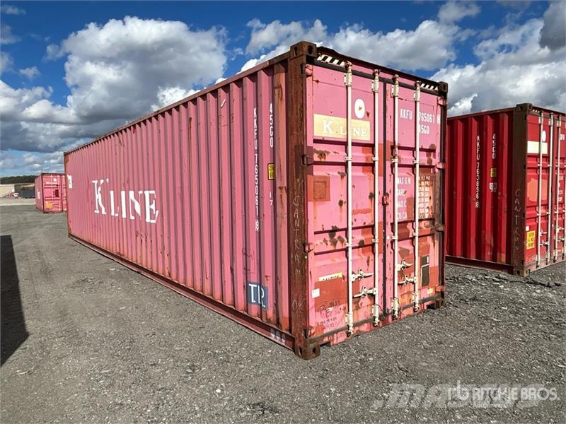 40 ft High Cube Storage Container Raktárkonténerek