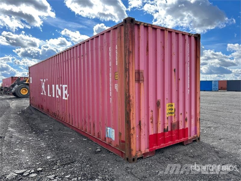 40 ft High Cube Storage Container Raktárkonténerek