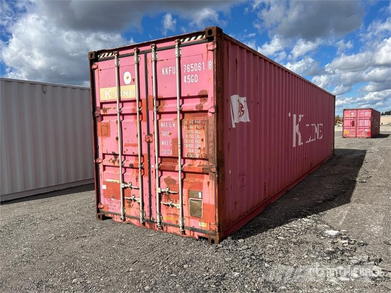 40 ft High Cube Storage Container Raktárkonténerek