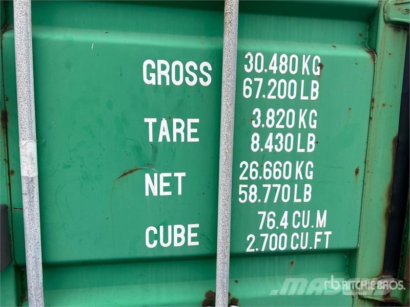 40 ft High Cube Storage Container Lagerbehälter