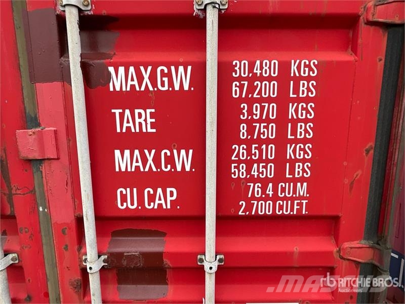 40 ft High Cube Storage Container Kontejnerji za skladiščenje