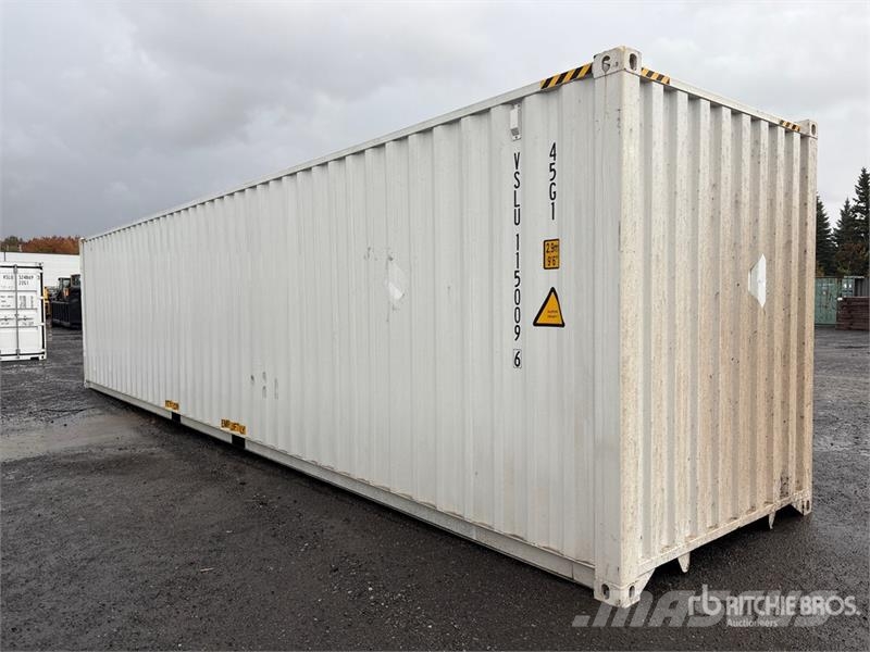 40 ft High Cube Storage Container Uzglabāšanas konteineri