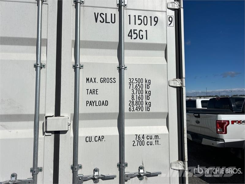 40 ft High Cube Storage Container Depolama konteynerleri