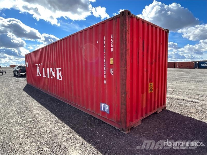 40 ft High Cube Storage Container Raktárkonténerek