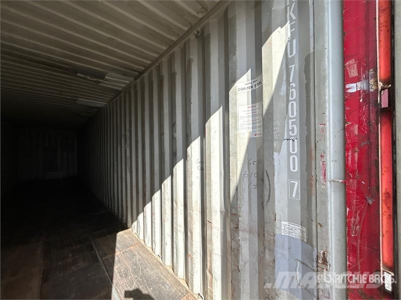 40 ft High Cube Storage Container Raktárkonténerek