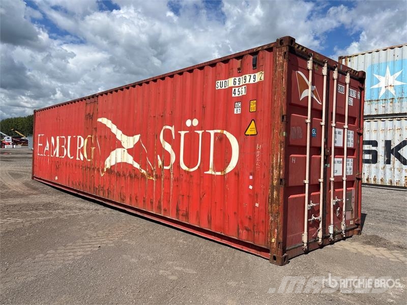40 ft High Cube Storage Container Varastokontit