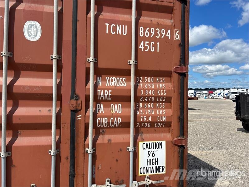  40 ft High Cube Storage Container Storage containers