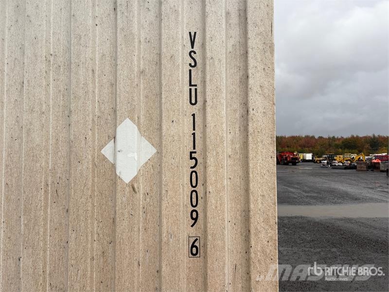 40 ft High Cube Storage Container Uzglabāšanas konteineri