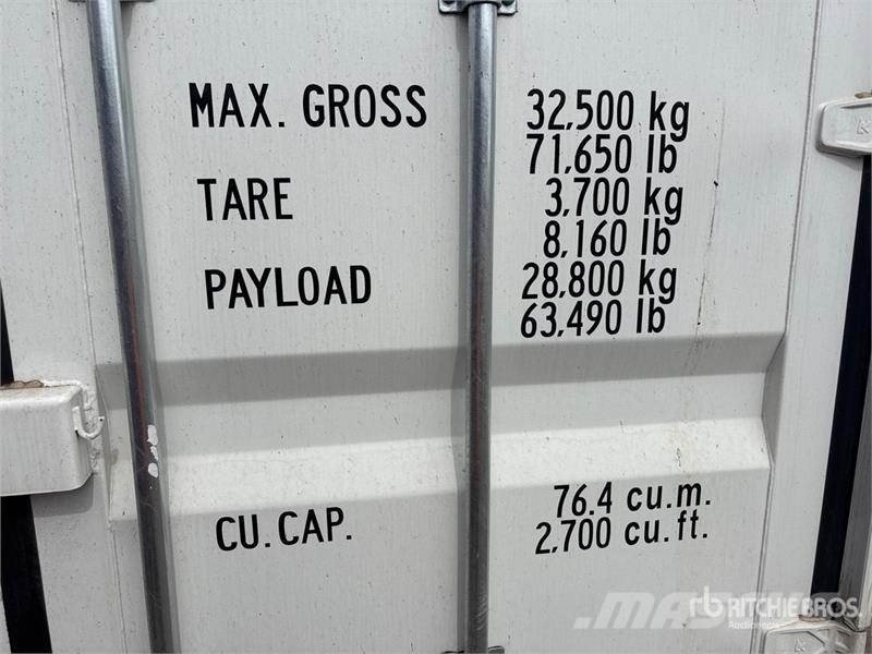 40 ft High Cube Storage Container Kontejnerji za skladiščenje