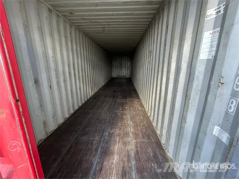 40 ft High Cube Storage Container Raktárkonténerek