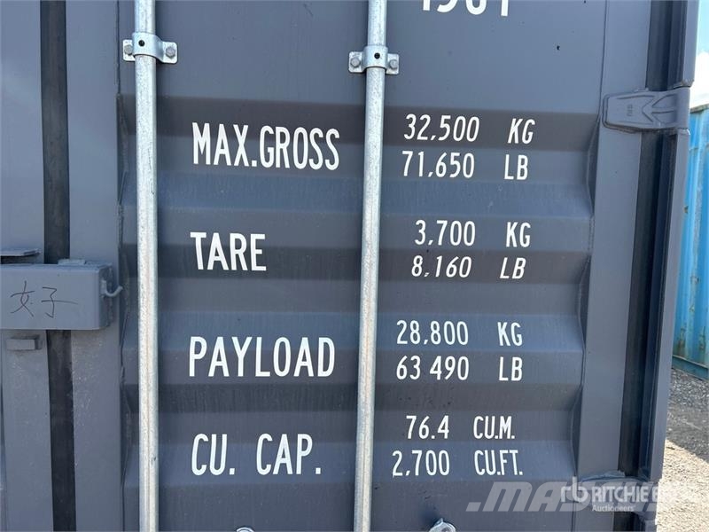  40 ft High Cube Storage Container Contenedores de almacenamiento