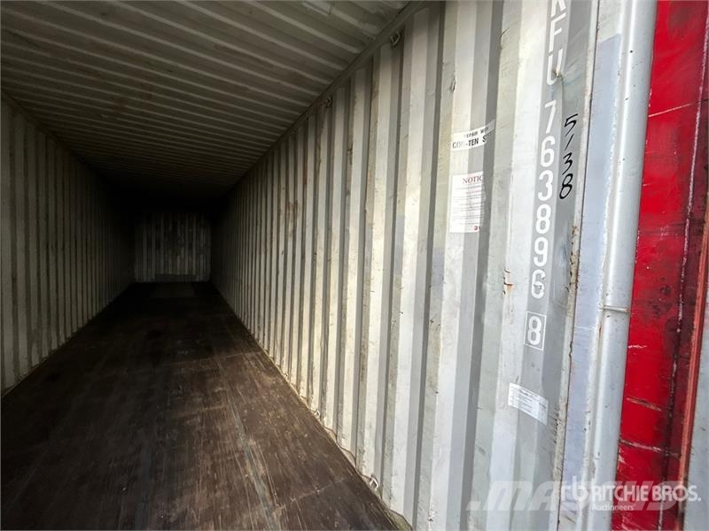 40 ft High Cube Storage Container Raktárkonténerek