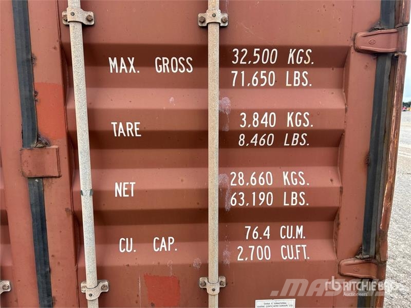 40 ft High Cube Storage Container Varastokontit