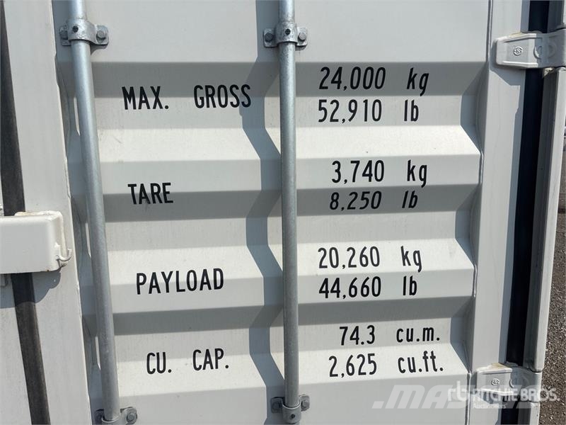 40 ft High Cube Storage Container Varastokontit
