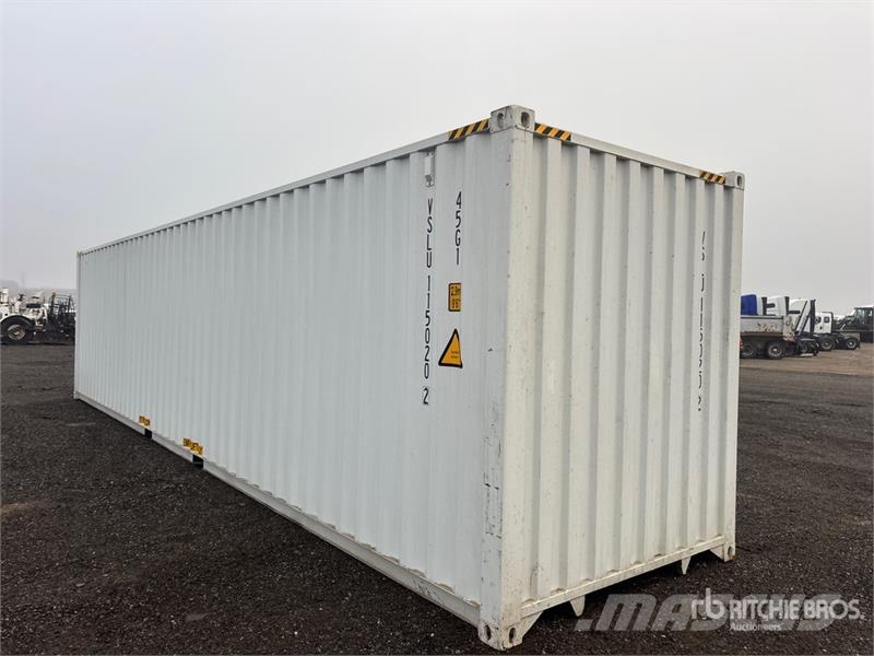 40 ft High Cube Storage Container Uzglabāšanas konteineri