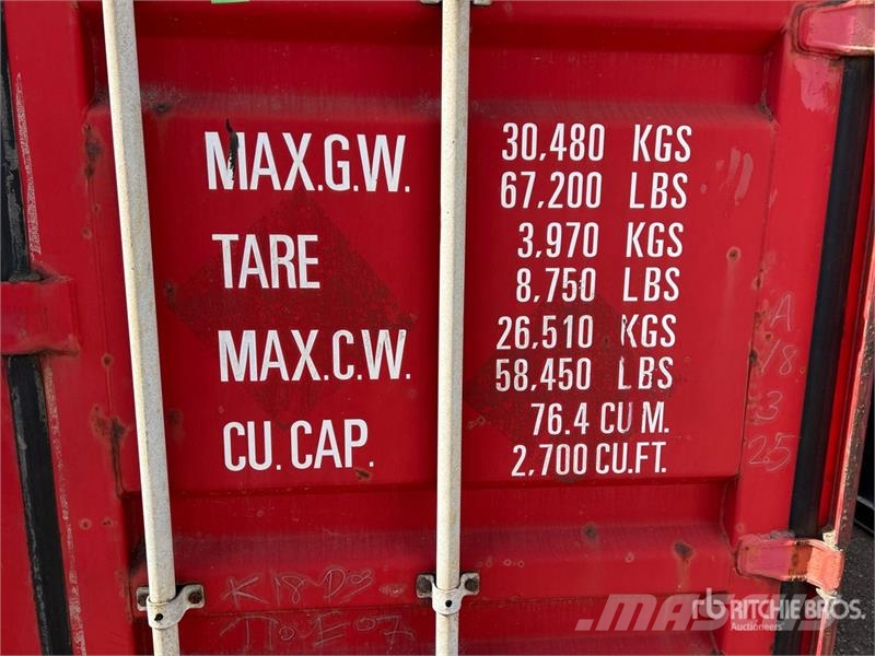 40 ft High Cube Storage Container Containere pentru depozitare
