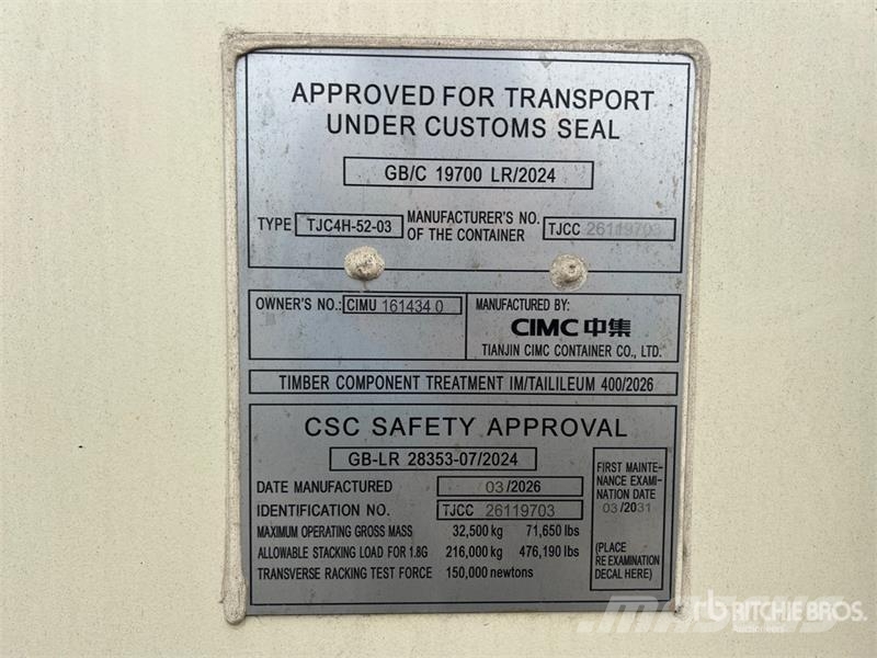  40 ft High Cube Storage Container Storage containers