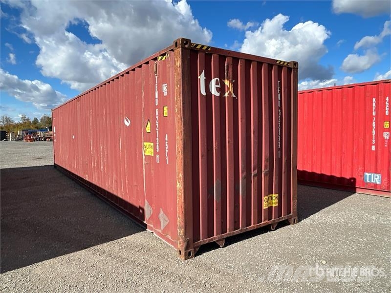 40 ft High Cube Storage Container Raktárkonténerek