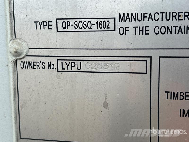  40 ft High Cube Storage Container Contenedores de almacenamiento
