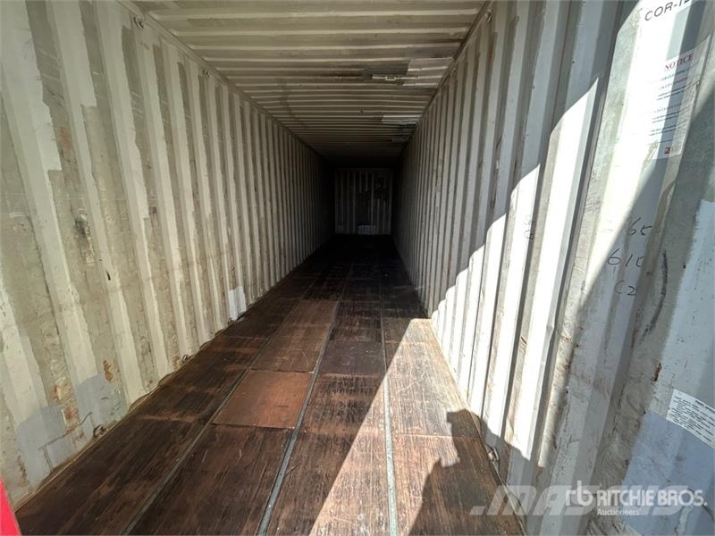 40 ft High Cube Storage Container Raktárkonténerek
