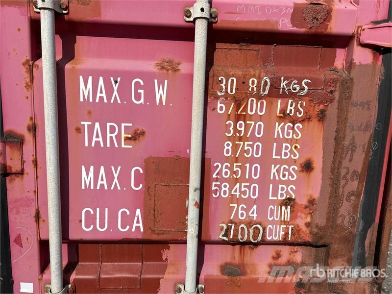 40 ft High Cube Storage Container Raktárkonténerek