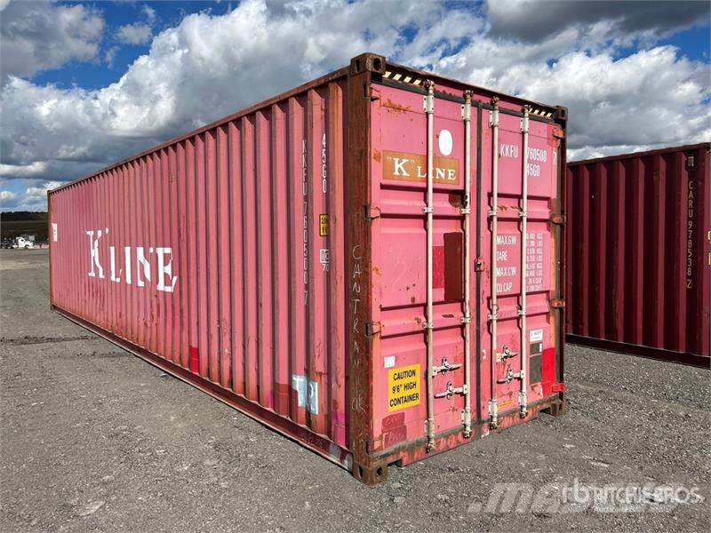 40 ft High Cube Storage Container Raktárkonténerek