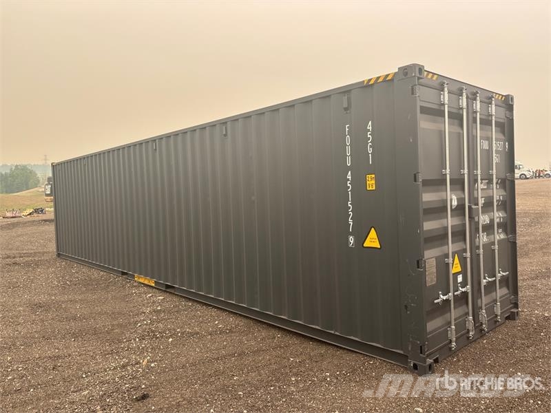 40 ft High Cube Storage Container Contenedores de almacenamiento