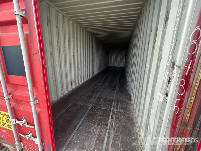 40 ft High Cube Storage Container Varastokontit