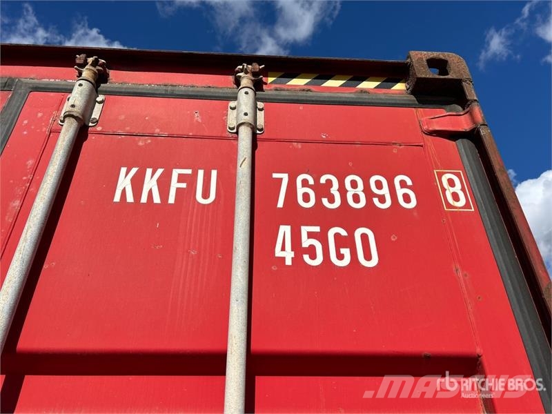 40 ft High Cube Storage Container Raktárkonténerek