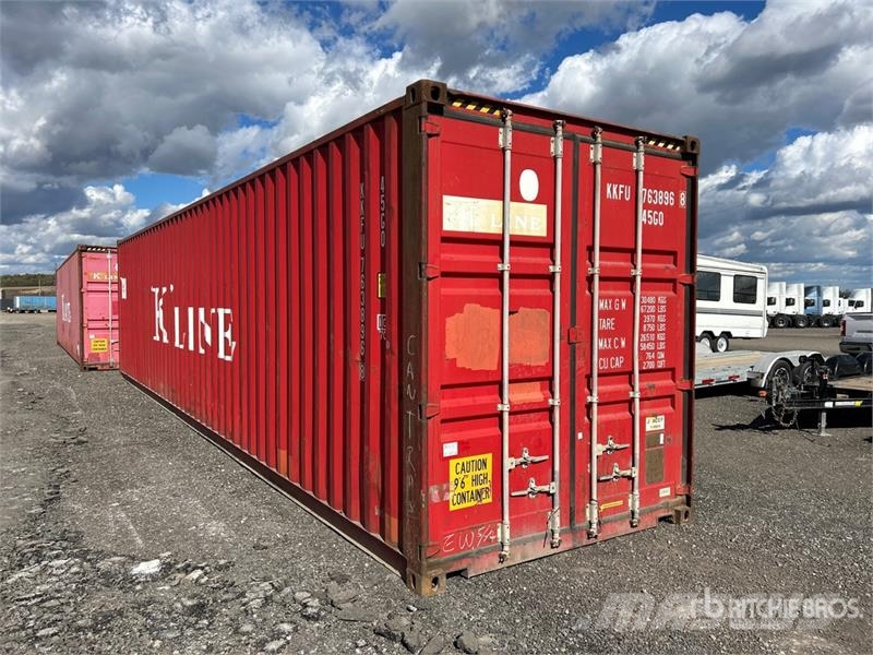 40 ft High Cube Storage Container Raktárkonténerek