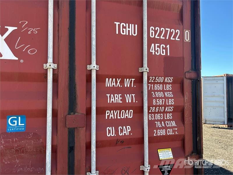  40 ft High Cube Storage Container Container per immagazzinare
