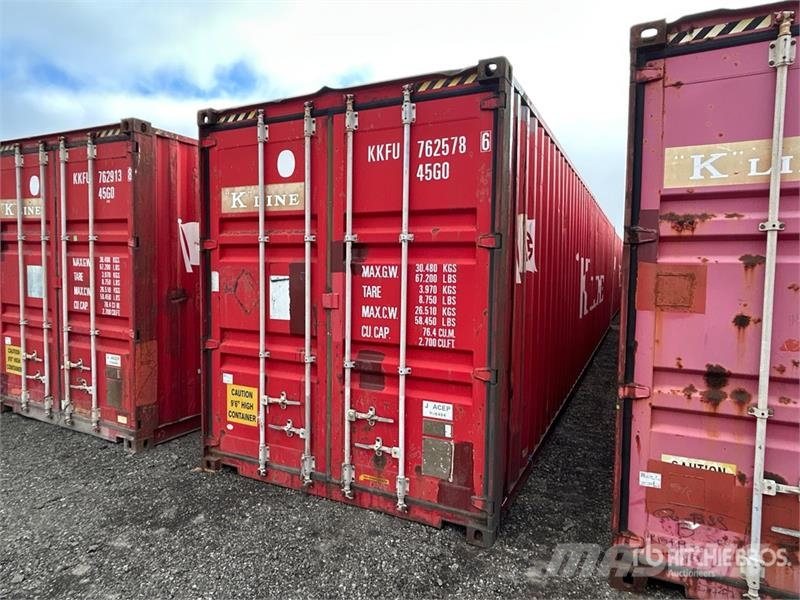 40 ft High Cube Storage Container Kontejnerji za skladiščenje