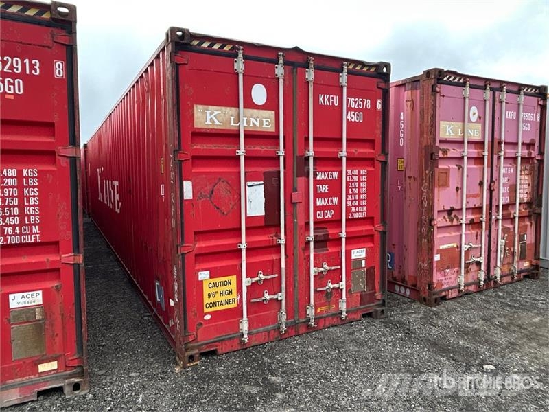 40 ft High Cube Storage Container Kontejnerji za skladiščenje