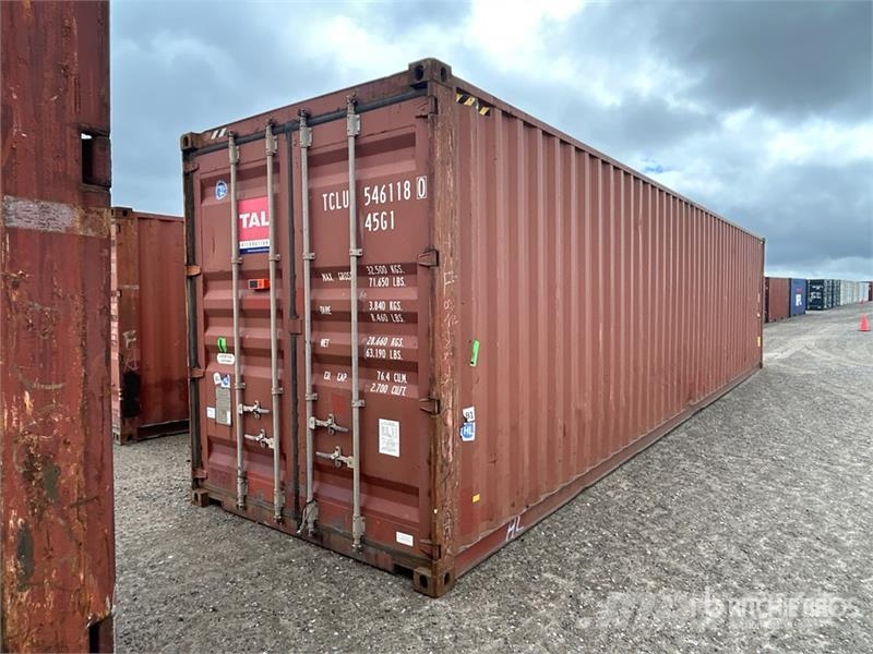 40 ft High Cube Storage Container Varastokontit