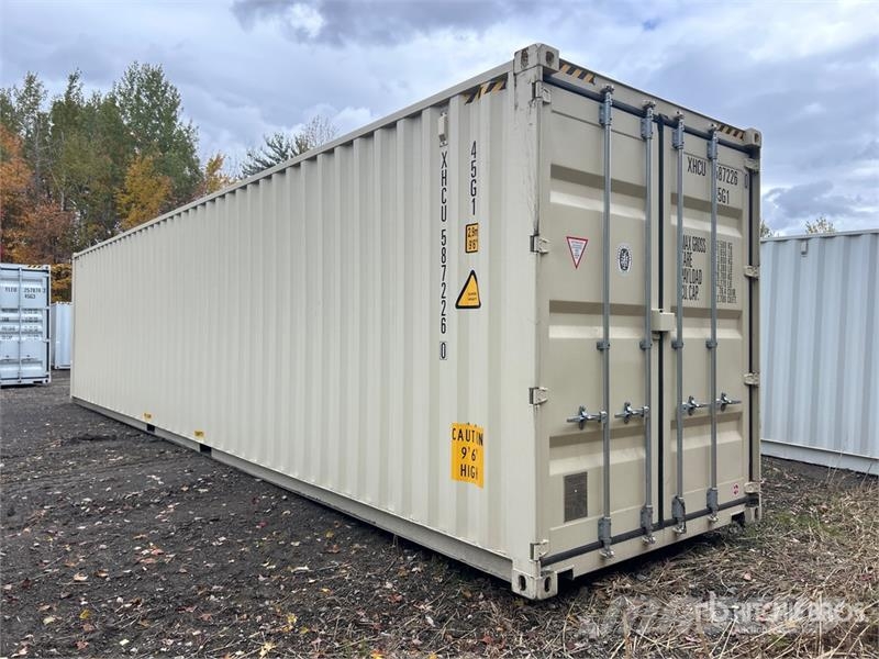 40 ft High Cube Storage Container Raktárkonténerek