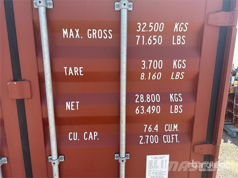 40 ft High Cube Storage Container Lagercontainere
