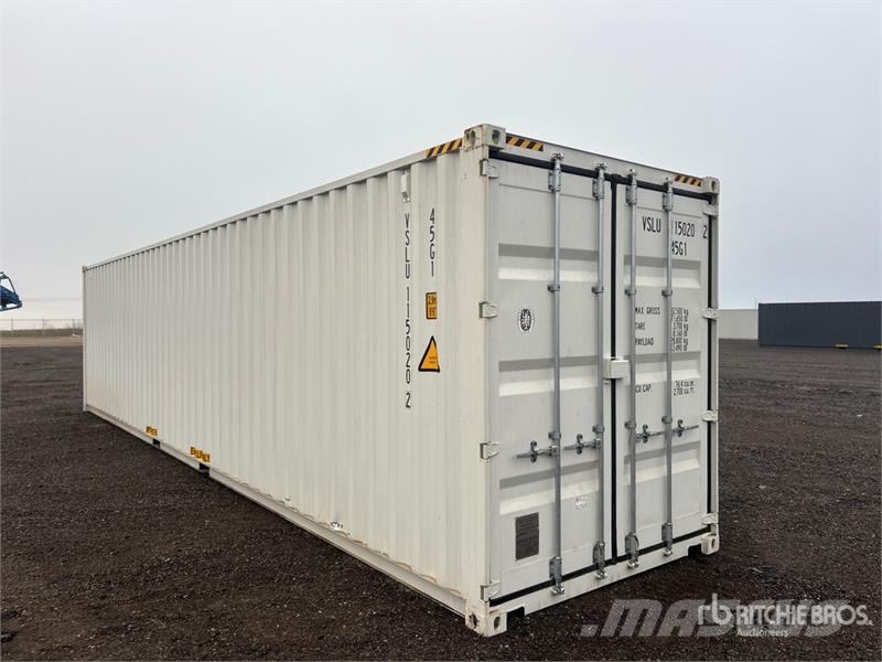 40 ft High Cube Storage Container Uzglabāšanas konteineri