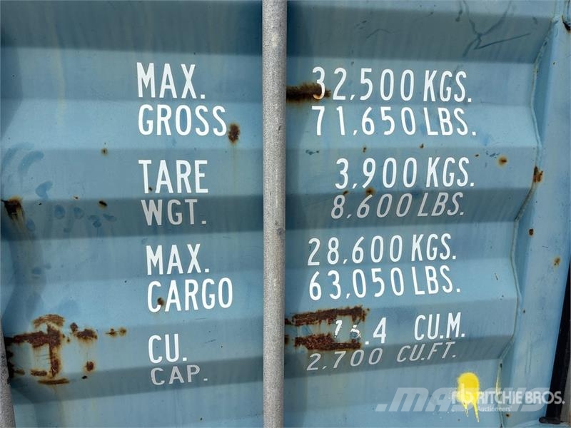 40 ft High Cube Storage Container Soojakud