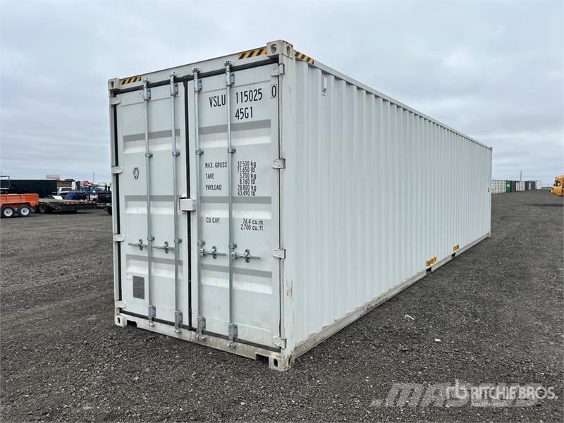 40 ft High Cube Storage Container Raktárkonténerek