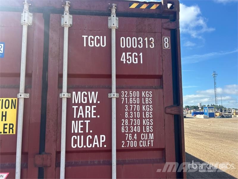 40 ft High Cube Storage Container Varastokontit