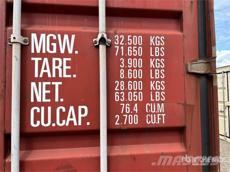 40 ft High Cube Storage Container Varastokontit