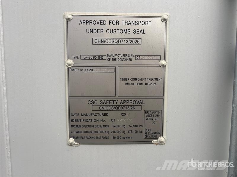 40 ft Multi-Door Storage Container Kontenery magazynowe