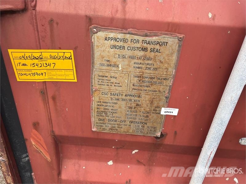 40 ft Standard Storage Container Soojakud