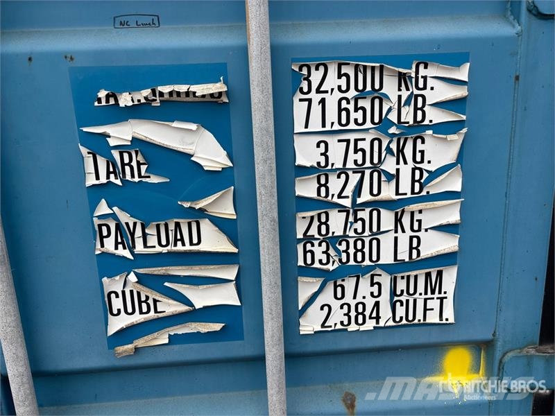 40 ft Standard Storage Container Soojakud
