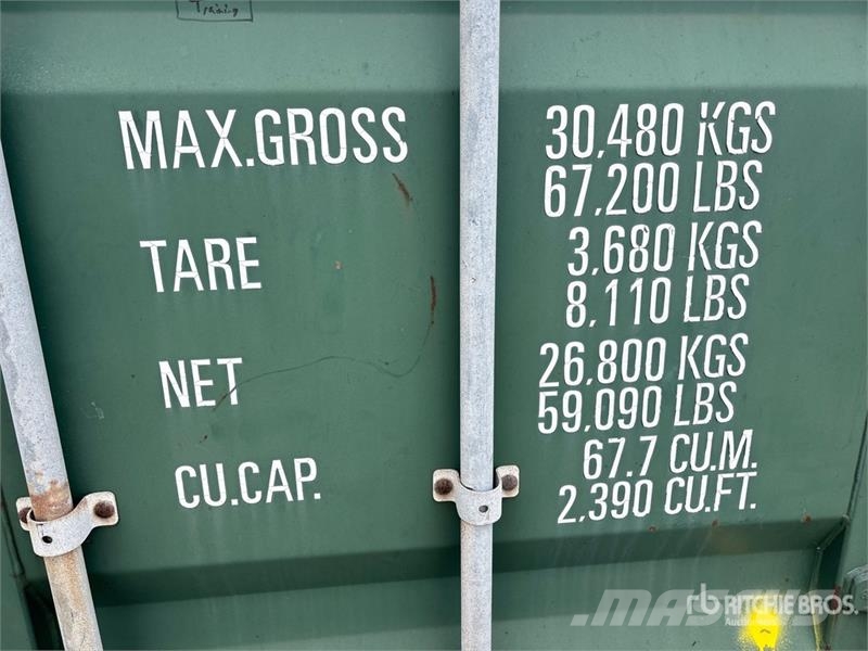40 ft Standard Storage Container Soojakud