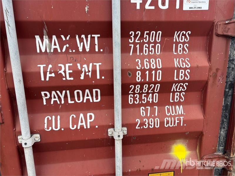 40 ft Standard Storage Container Soojakud