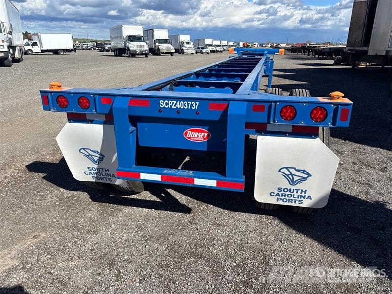 40 ft T/A Container Trailer Прицепы-Контейнеровозы