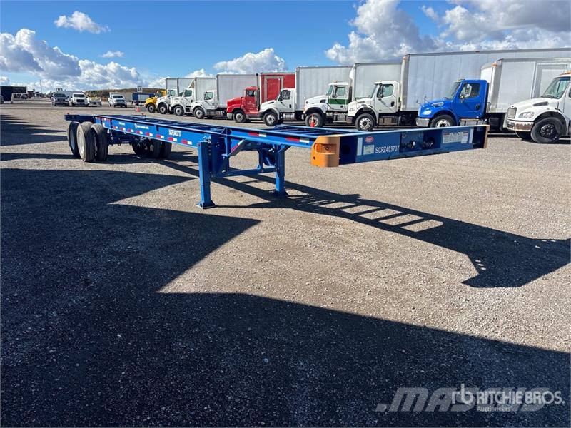 40 ft T/A Container Trailer Прицепы-Контейнеровозы