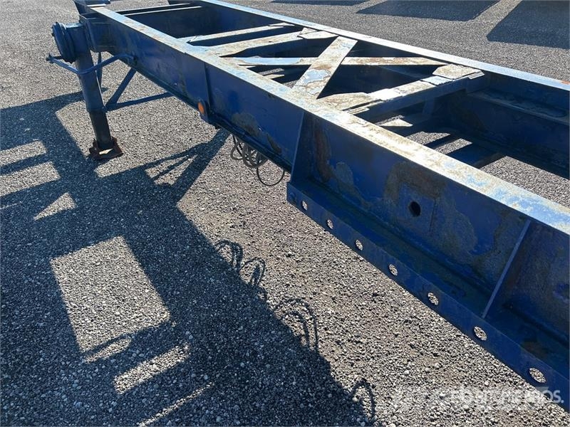  40 ft Tri/A Container Trailer Containeranhänger
