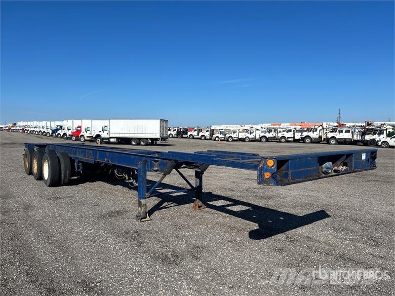  40 ft Tri/A Container Trailer Containeranhänger